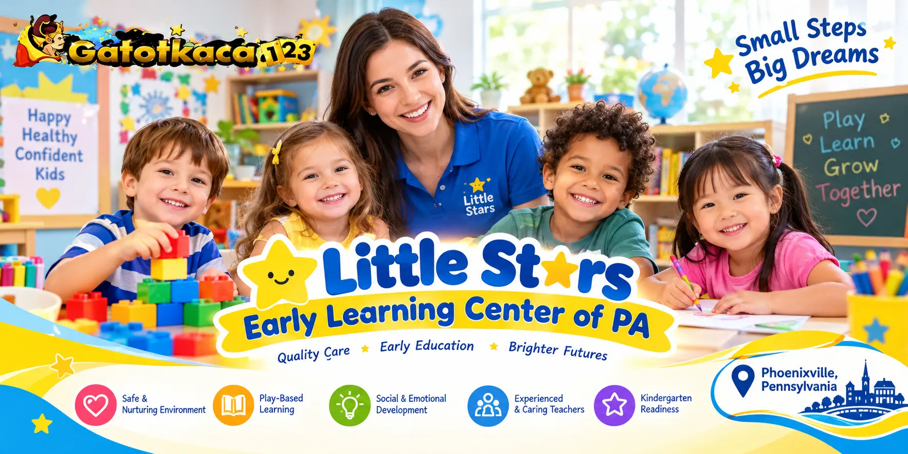 Gatotkaca123 Little Star Early Learning Center of PA Banner